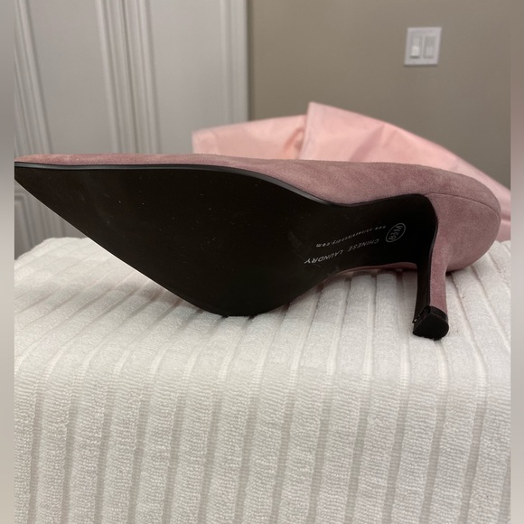 NWOBox Size 8.5 Chinese Laundry Lavender Suede Pumps. - Picture 6 of 6